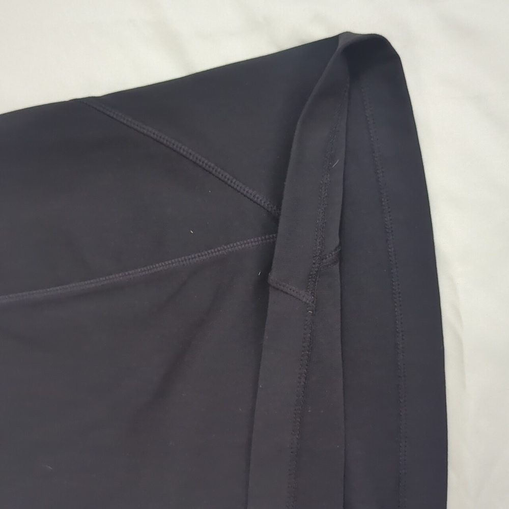 Athleta Excursion Skort, Color Solid Black Size M - image 6